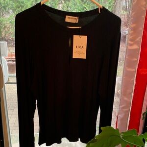 LNA Black Women's Top